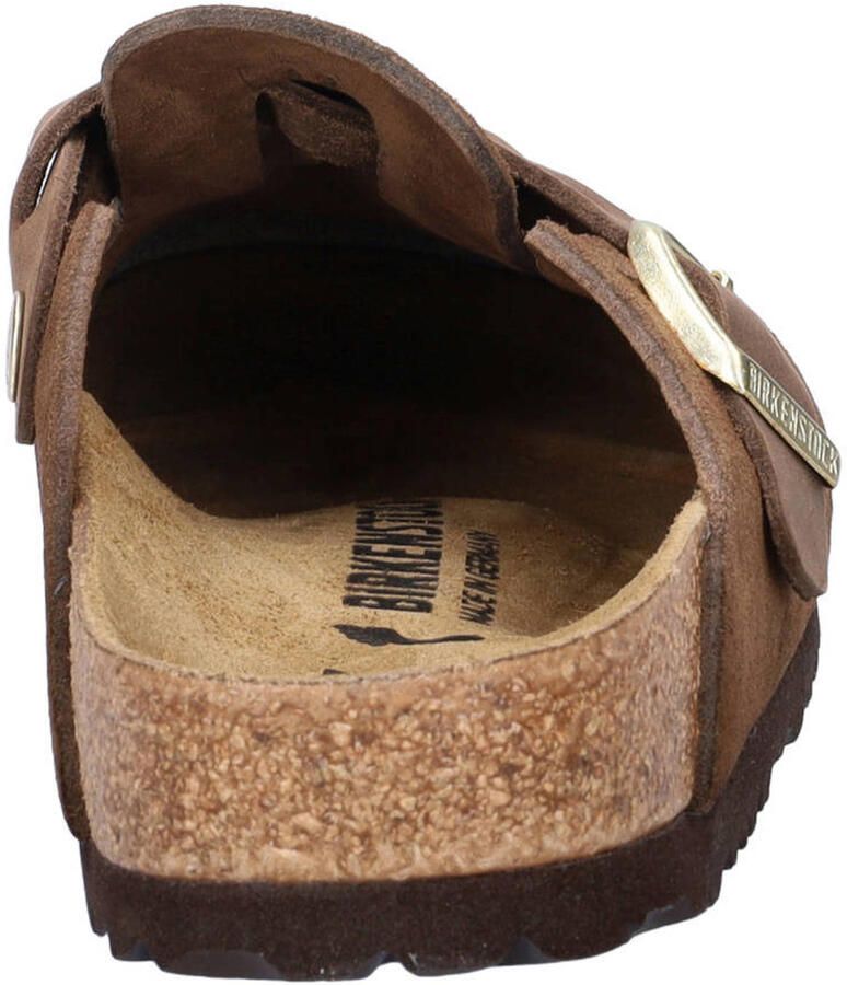 Birkenstock Boston Braided suède clogs bruin - Foto 2