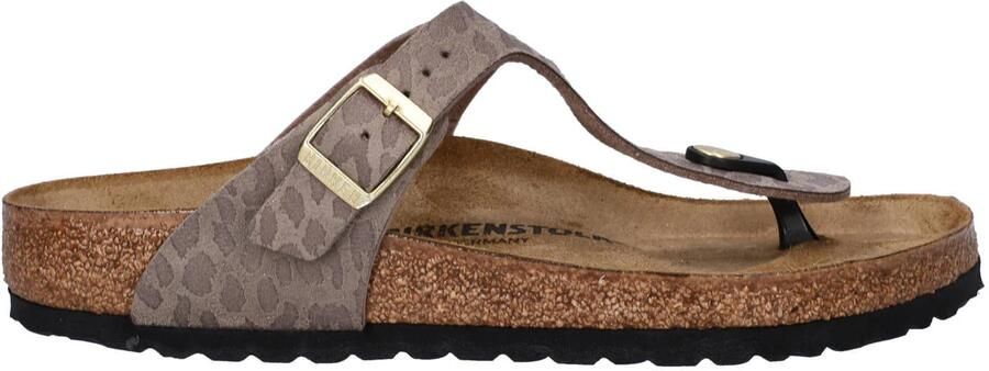 Birkenstock Teenslippers 1032026 Gizeh BS Leo Gray