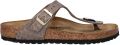 Birkenstock Gizeh teenslippers taupe - Bruin