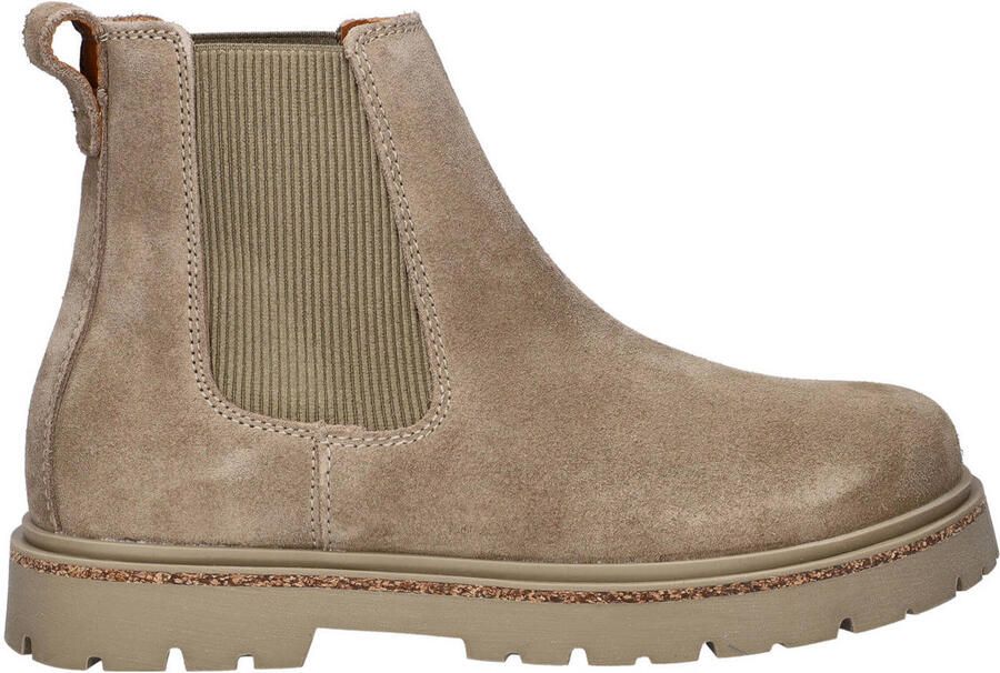 Birkenstock Highwood Slip suède chelsea boots taupe