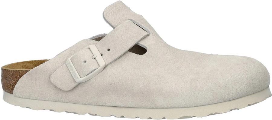Birkenstock Boston Suede instapschoenen