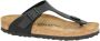 Birkenstock Gizeh slippers zwart - Thumbnail 1