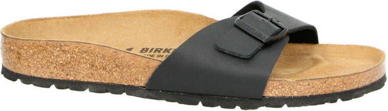 Birkenstock Madrid slippers zwart