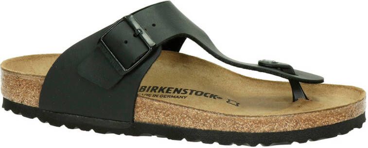 Birkenstock Ramses teenslippers zwart