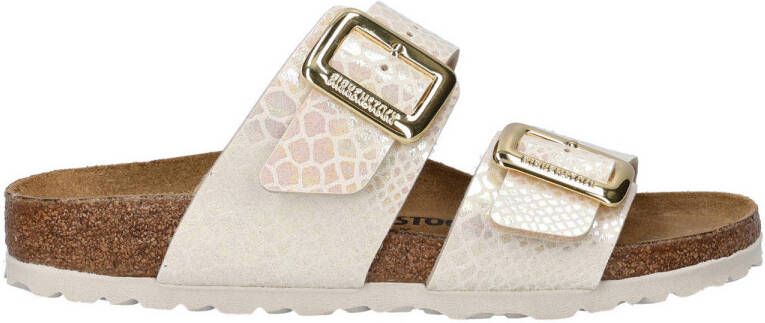 Birkenstock Sydney Cushion Buckle slippers ecru