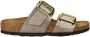 Birkenstock Sydney Cushion Buckle slippers goud - Thumbnail 1