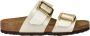 Birkenstock Sydney Cushion Buckle slippers ivoor - Thumbnail 1