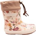 Bisgaard gebloemde regenlaarzen ecru beige TPU Bloe - Beige