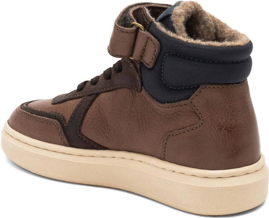 Bisgaard gevoerde leren sneakers bruin - Foto 2