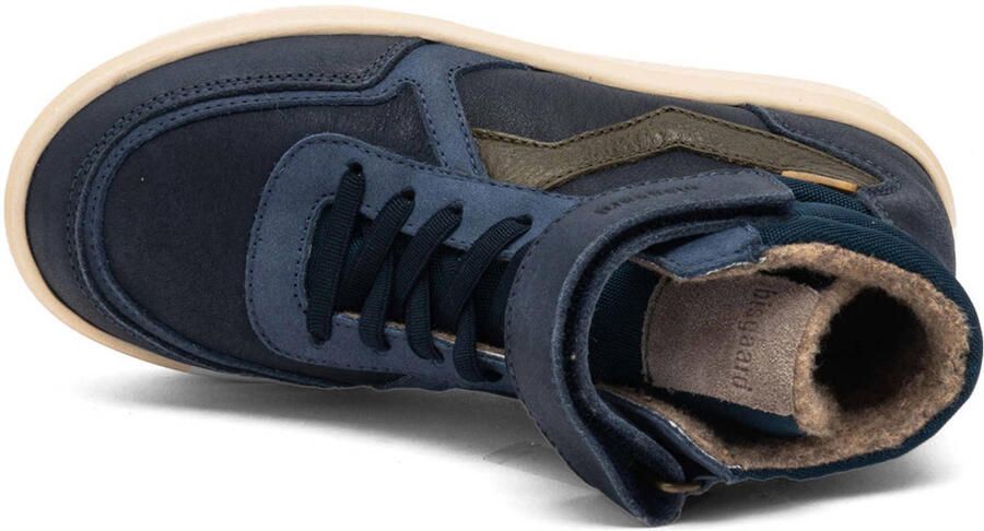 Bisgaard gevoerde leren sneakers donkerblauw - Foto 2