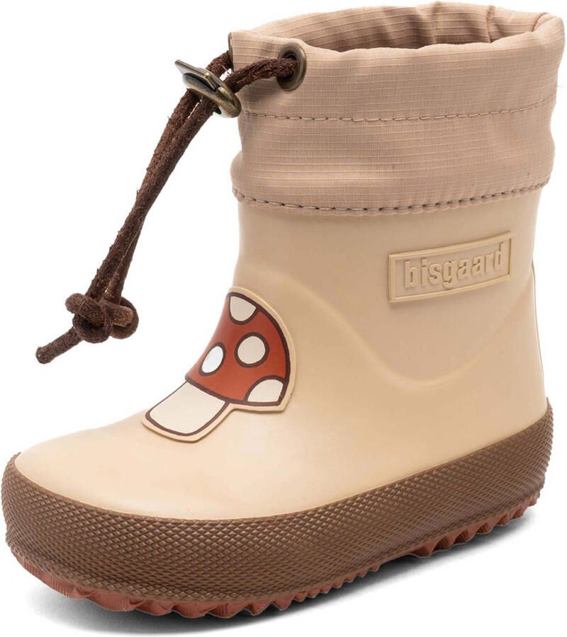 Bisgaard gevoerde regenlaarzen ecru - Foto 2