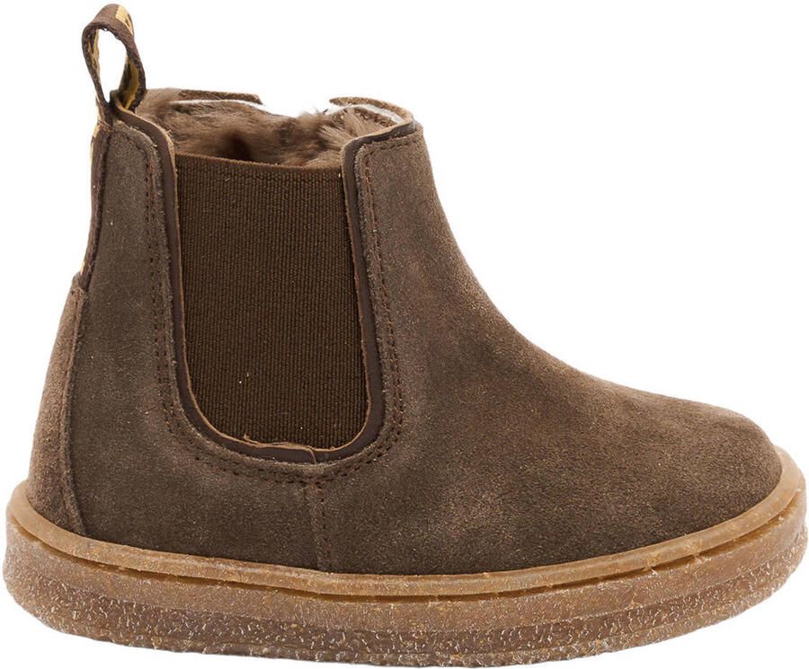 Bisgaard leren enkelboots donkerbruin