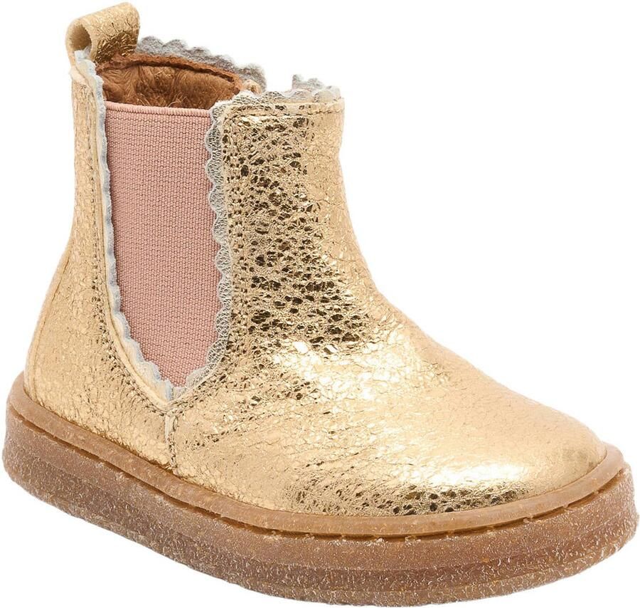 Bisgaard leren enkelboots goud - Foto 3