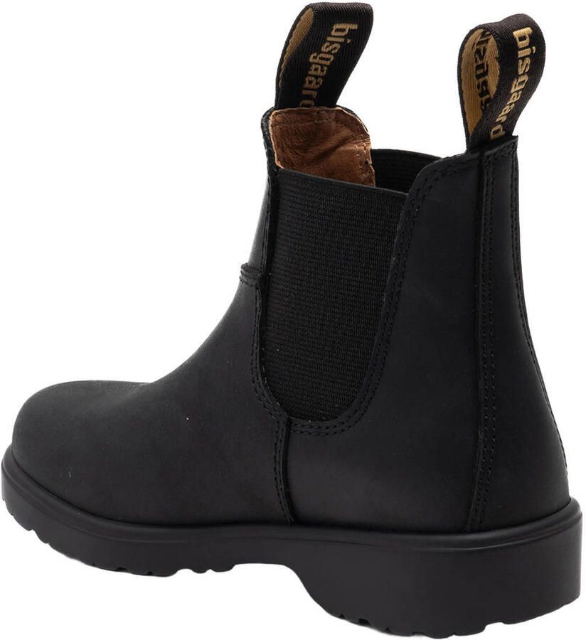 Bisgaard leren enkelboots met profielzool zwart - Foto 2