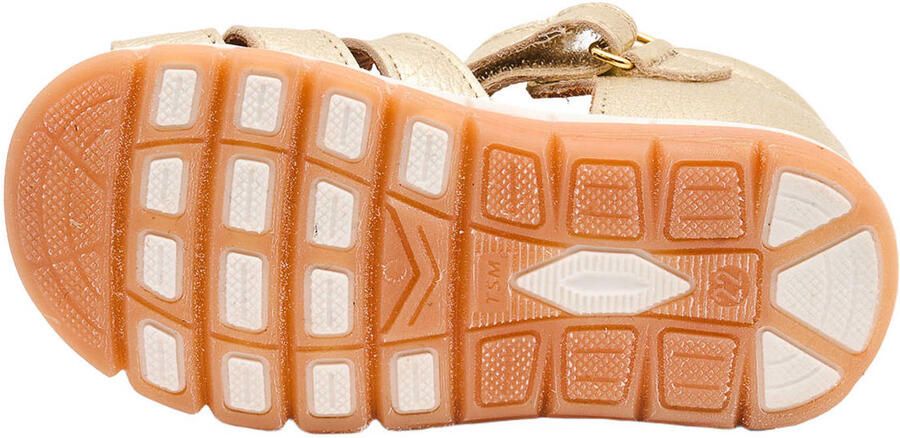 Bisgaard leren sandalen goud - Foto 3