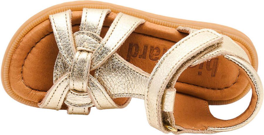 Bisgaard leren sandalen goud - Foto 3