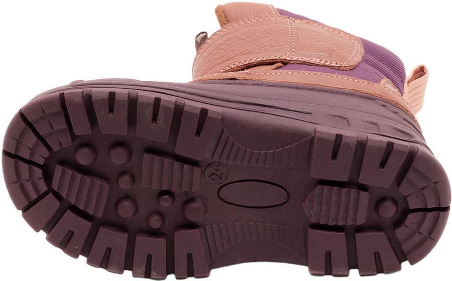 Bisgaard leren snowboots met profielzool paars oudroze - Foto 3
