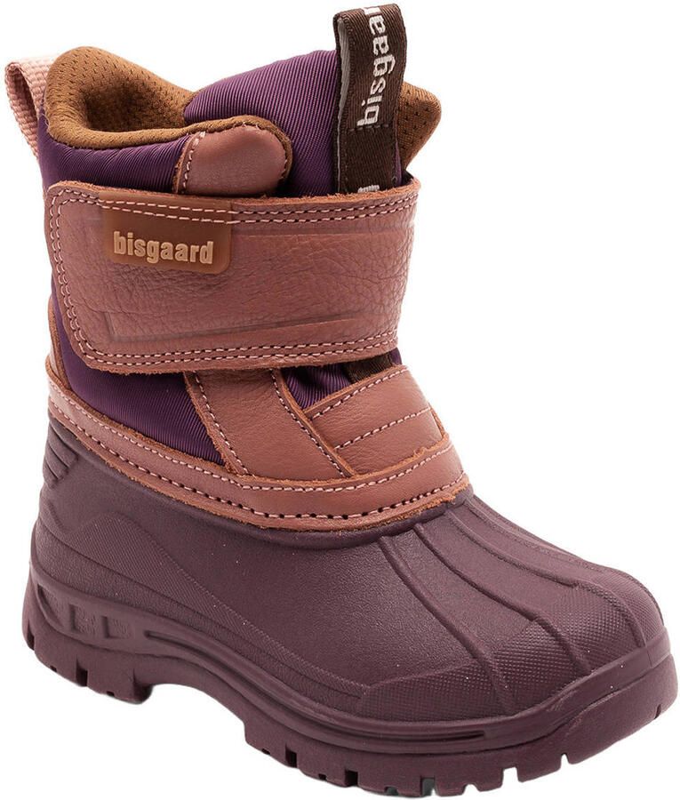 Bisgaard leren snowboots met profielzool paars oudroze - Foto 2