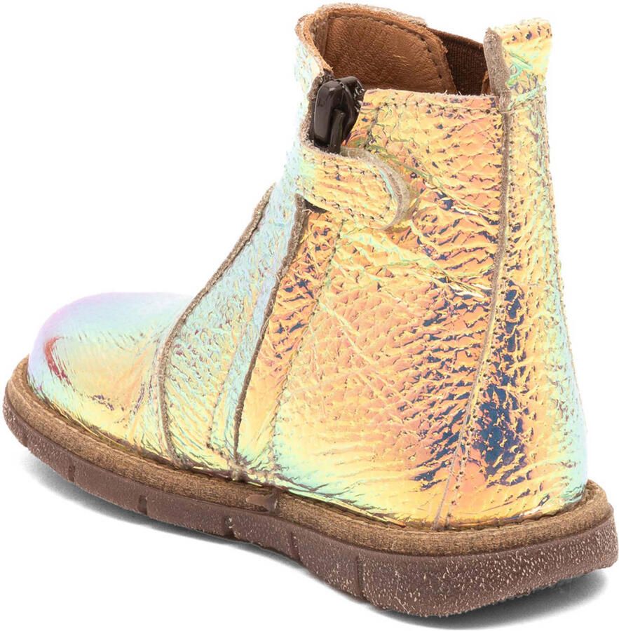 Bisgaard Maggie leren enkelboots goud metallic - Foto 2