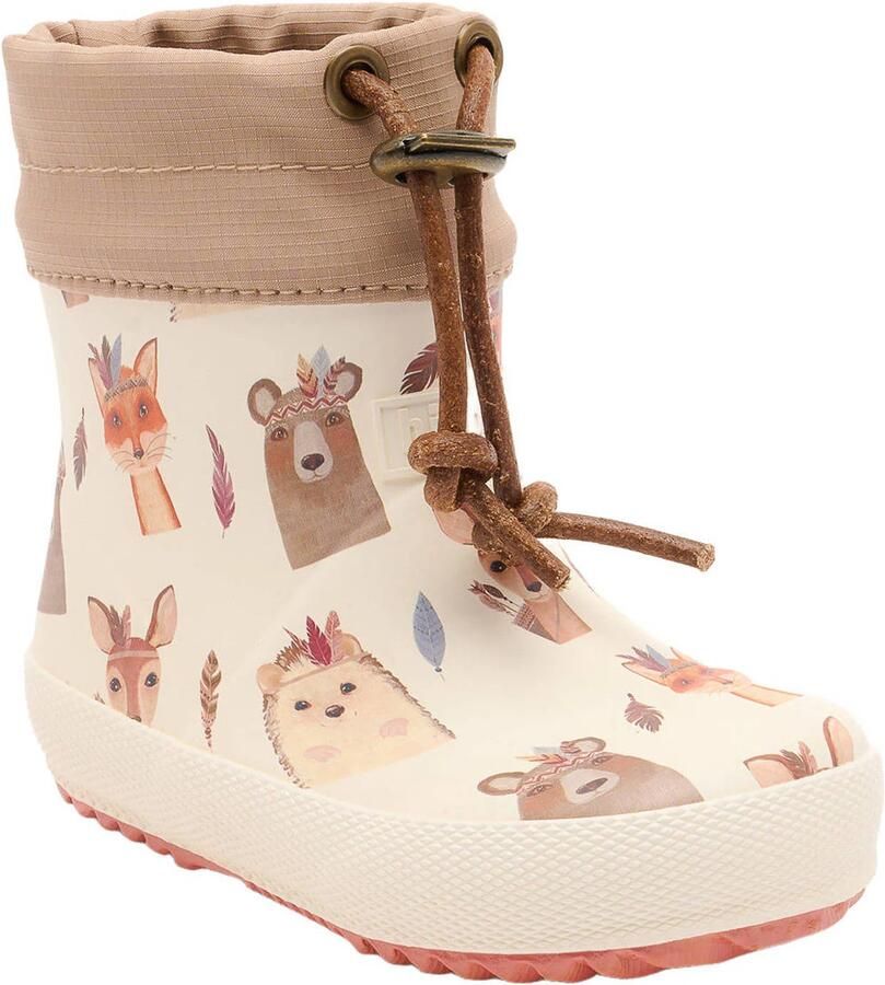 Bisgaard regenlaarzen met print ecru beige Meisjes TPU All over print - Foto 2