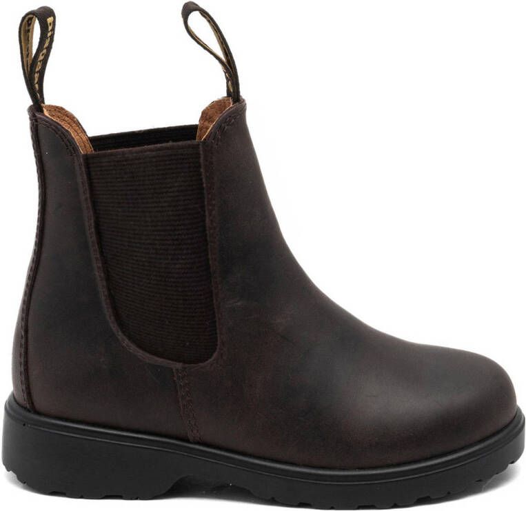 Bisgaard Kim leren chelsea boots donkerbruin