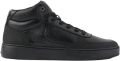 Björn Borg Challenger Mid imitatieleren sneakers zwart - Zwart