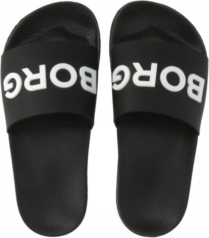 Björn Borg KNOX MLD K badslippers zwart wit