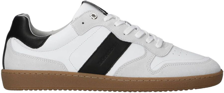 Björn Borg leren sneakers wit zwart