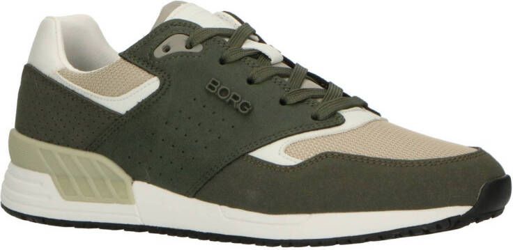 Björn Borg Bjorn Borg Bjorn Borg Sneakers Groen Suede 301207 Heren Suède