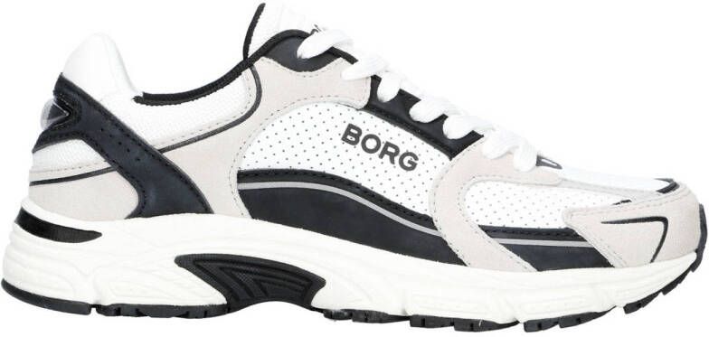 Björn Borg R3400 chunky sneakers zwart wit
