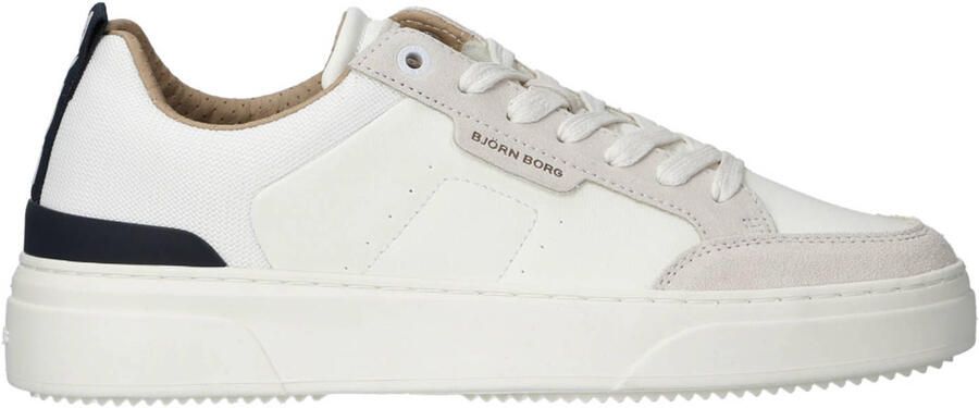 Björn Borg Breakpoint Sneakers Heren Schoenen mannen Wit Beige Witte Sneaker