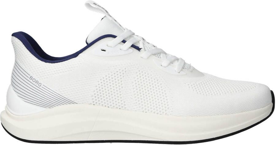 Björn Borg Heren Sneaker Ace Knt White-gum Wit