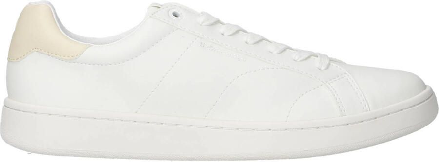 Björn Borg Deuce Sneaker Schoenen Witte Sneaker Wit Zand