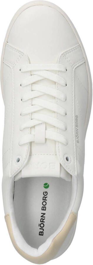 Björn Borg Deuce Sneaker Schoenen Witte Sneaker Wit Zand - Foto 3
