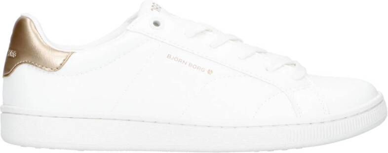 Björn Borg Bjorn Börg T305 Dames Sneakers Laag Vrouwen Schoen Wit Rose Goud