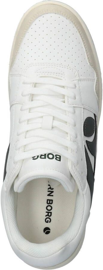 Björn Borg Ollie WB Sneakers Heren Schoenen Mannen Wit Groen - Foto 2