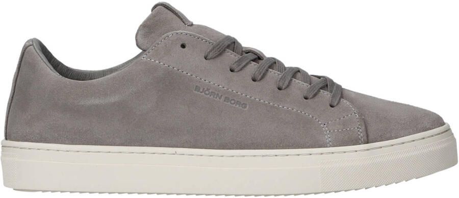 Björn Borg suède sneakers lichtgrijs