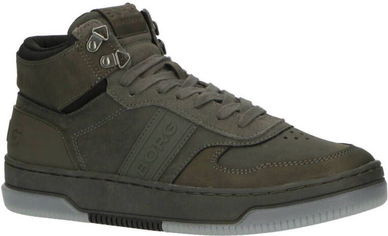 Björn Borg T2300 MID NUB M nubuck sneakers grijs