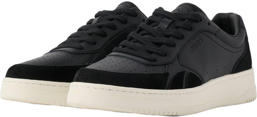 Björn Borg Victory Leren Sneaker Heren Lage Schoen Mannen Zwart - Foto 3