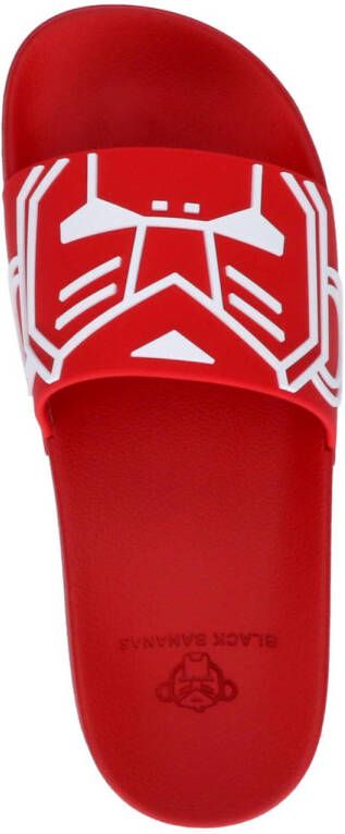 BLACK BANANAS badslippers rood Rubber Meerkleurig 38
