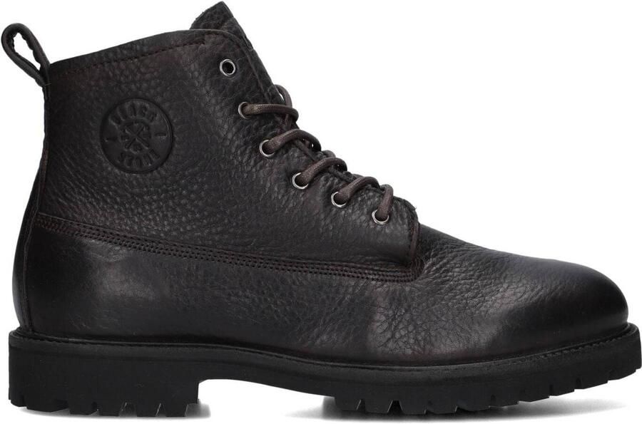 BLACKSTONE Veterboots Heren Rock Hardy Leer Bruin