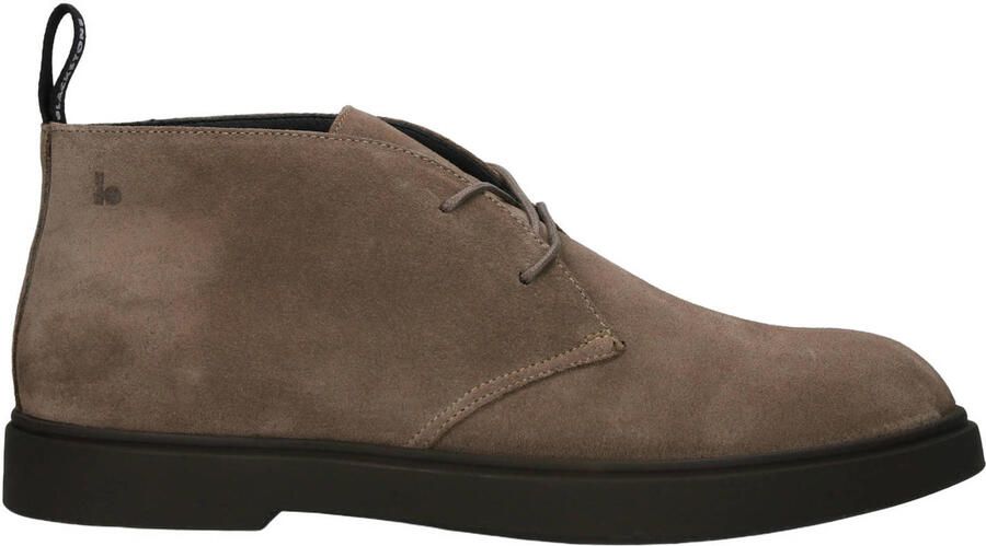 Blackstone Cobble Clem suède veterboots beige