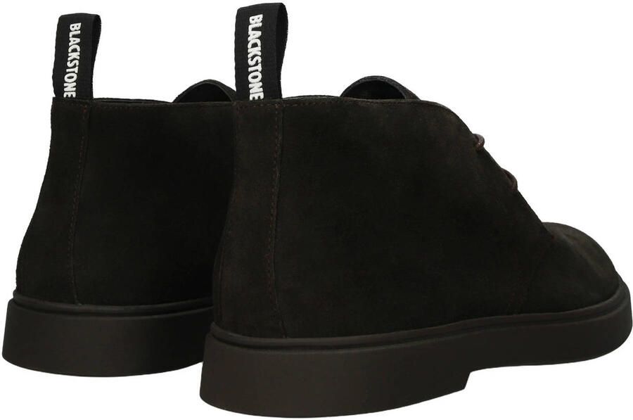 Blackstone Cobble Clem suède veterboots donkerbruin - Foto 2