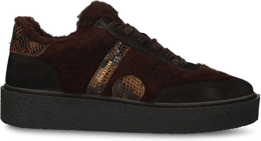 Blackstone ENJAR NATUK EL423 Dark Brown Sneaker (low) Dark brown