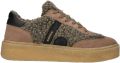 Blackstone ENJAR NATUK EL423 Taupe Sneaker (low) Dames Light brown - Bruin
