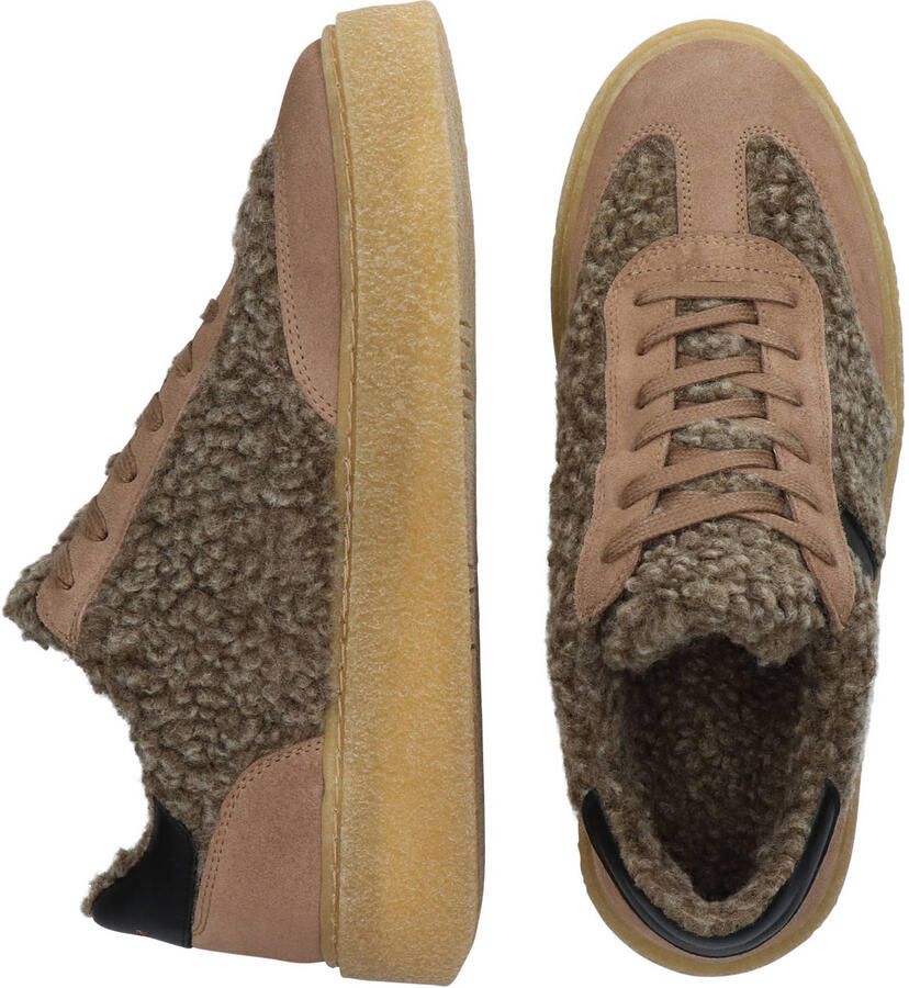 Blackstone ENJAR NATUK EL423 Taupe Sneaker (low) Dames Light brown - Foto 5
