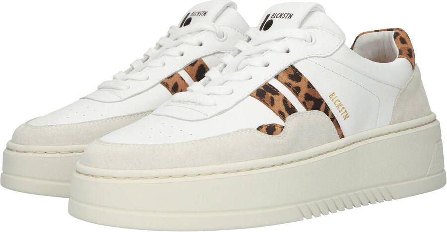 Blackstone GARNET KODA FL720 White Leopard Sneaker (low) Vrouw White