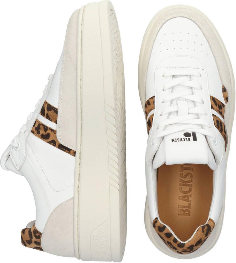 Blackstone GARNET KODA FL720 White Leopard Sneaker (low) Dames White - Foto 2