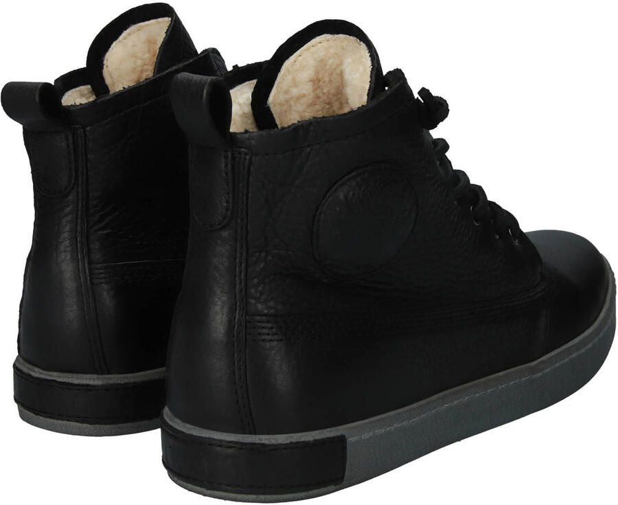 Blackstone GM06 ASPHALT ORIGINAL 6'' BOOTS SHEEPSKIN Man Black - Foto 4