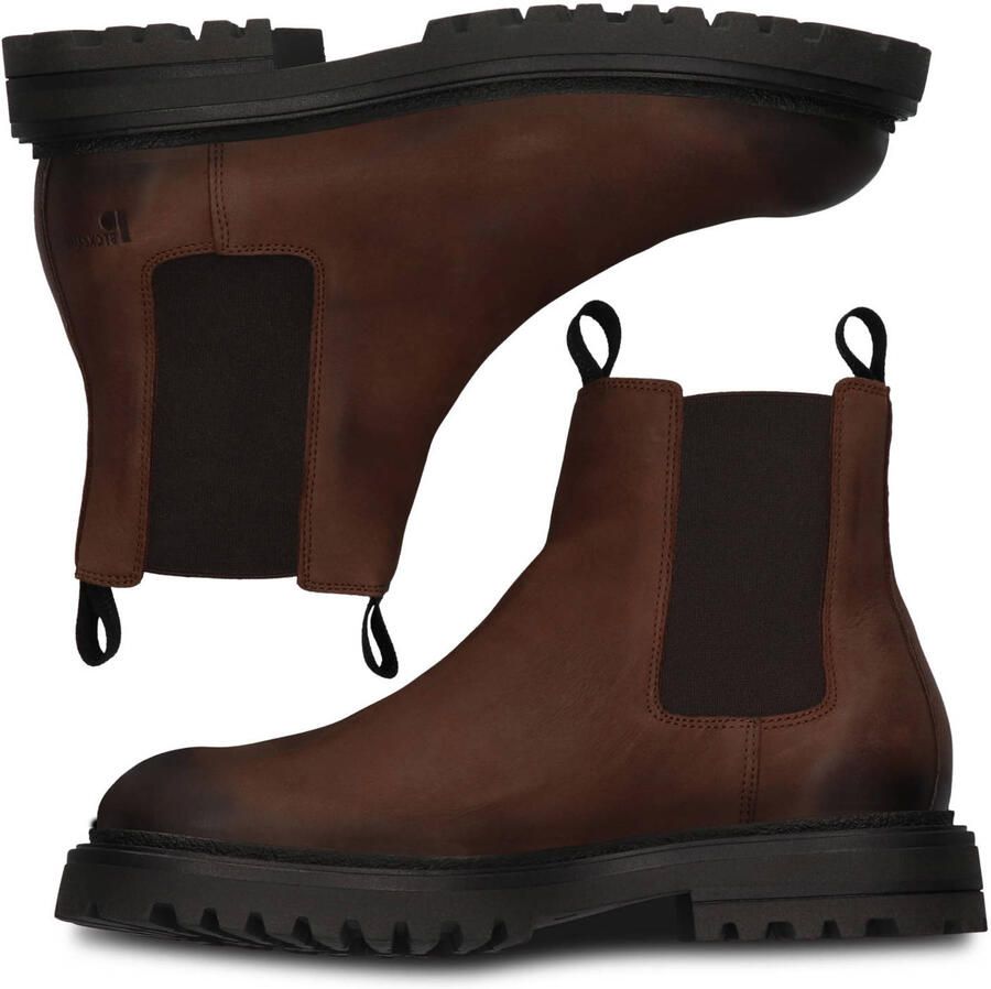Blackstone ONYX REID GG394 Dark Brown Chelsea boots Heren Dark brown - Foto 2
